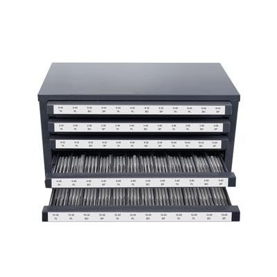 Drill Bit Dispenser Cabinet Stackable for Drill Bit Storage