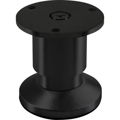 Möbelfuß alpha schwarz eloxiert Höhe 50 mm Image