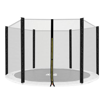 Aga Sicherheitsnetz für Trampolin 366 cm für 6 Stangen Schwarzes Netz / Schwarz Image