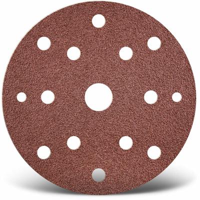 Menzer - Red Klett-Schleifscheiben, 150 mm, 15-Loch, f. Exzenterschleifer, Normalkorund (25 Stk.) Image