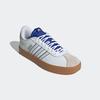 Sneaker ADIDAS SPORTSWEAR "VL COURT 3.0", Gr. 39, cloud weiß, crystal weiß, semi lucid blau, Leder, Synthetik, sportlich, Schuhe, inspiriert vom Design des adidas samba