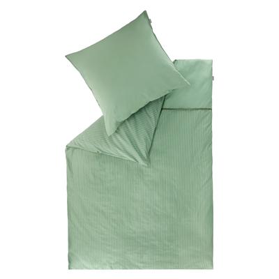Wendebettwäsche MUSTERRING "Twist", grün, B/L: 155cm x 220cm, , Renforcé, B/L: 80cm x 80cm, Renforcu00e9, 100% Baumwolle, Bettwäsche, aus reiner Baumwolle Image