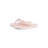 Zehentrenner TOMMY HILFIGER "HILFIGER WEBBING BEACH SANDAL", Damen, Gr. 42, rosa (rose), Textil, casual, Schuhe, Sommerschuh, Flats, Bequemschuh, Dianette mit zweifarbiger Sohle