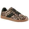 Sneaker ANISTON SHOES, Damen, Gr. 37, schwarz (leo, schwarz), Lederimitat, modisch, Schuhe, Retro-Sneaker, Freizeitschuh, Schnürschuh - neue KOLLEKTION