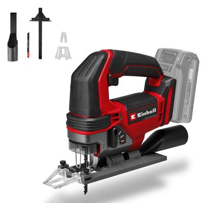 Akku-Stichsäge EINHELL "TE-JS 18/100 Li-Solo", rot (rot, schwarz), B:20,8mm H:7,6mm L:20,4mm, Sägemaschinen, ohne Akku und Ladegerät Image