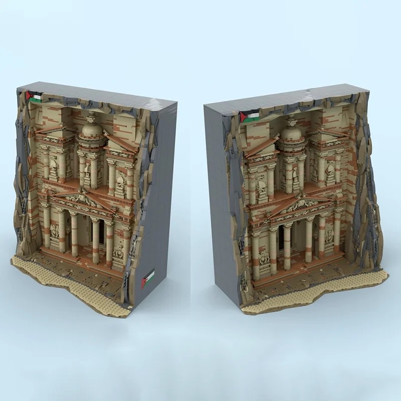 Petra Schatzhaus Modulare MOC Kreative Street View Modell Bausteine Gebäude DIY Pädagogisches Montage Modell Geschenk Image