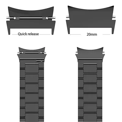 Quick Fit Connector für Samsung Galaxy Watch 6 5 4 10 44 mm für Galaxy Watch6 Classic 43 47 42 46 mm Image