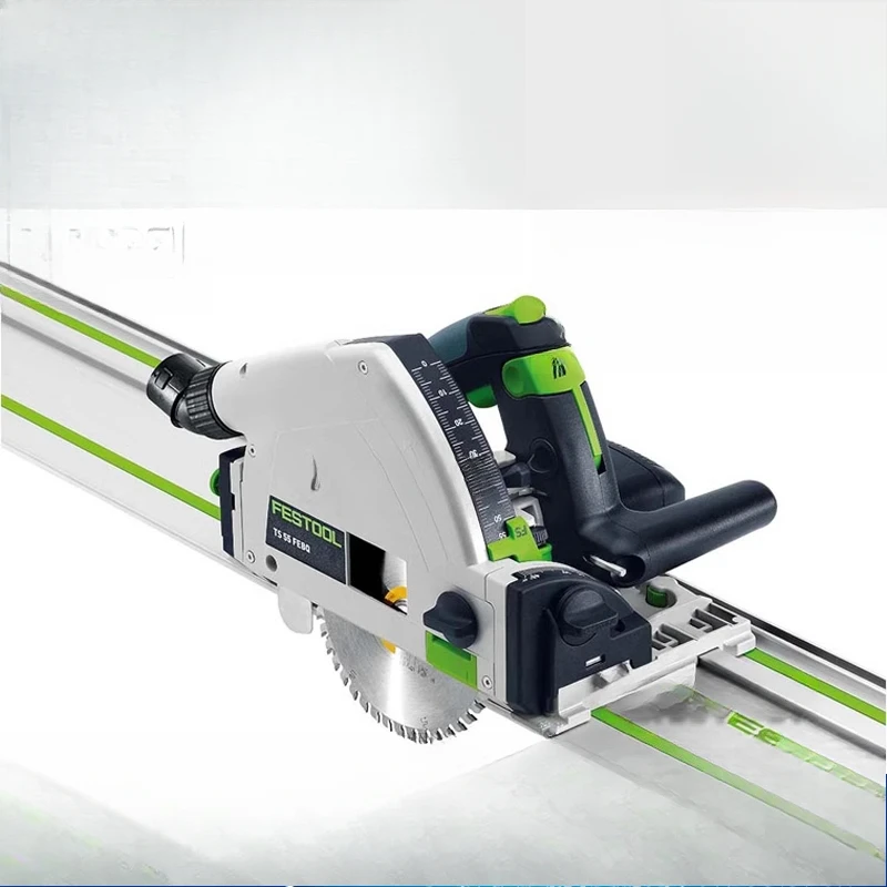 Schienensäge TS55 Holzbearbeitungsführung, tragbares Vakuumschneiden, elektrische Kreissäge Image