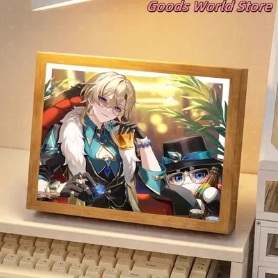 Aventurin Lichtmalerei Ornament mIHoYo Honkai Star Rail Aventurin Cosplay Anime Spiel Ornament Licht Image