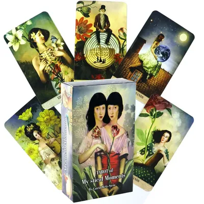 Heißer Verkauf Mystische Momente Tarot Freizeit Unterhaltung Karte Familie Sammeln Divination Deck Image