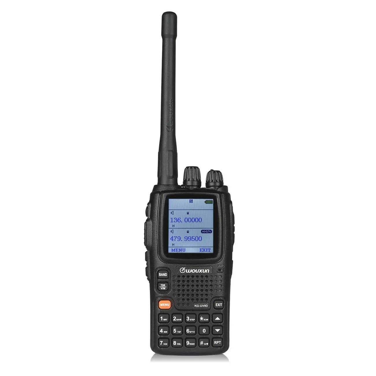 Wouxun KG UV9D PLUS Zwei-Wege-Radio-Kreuzband-Repeater, störungsfrei, 7 Bänder, Luftband-Empfänger, 999 Kanäle, HAM-Interphone Image
