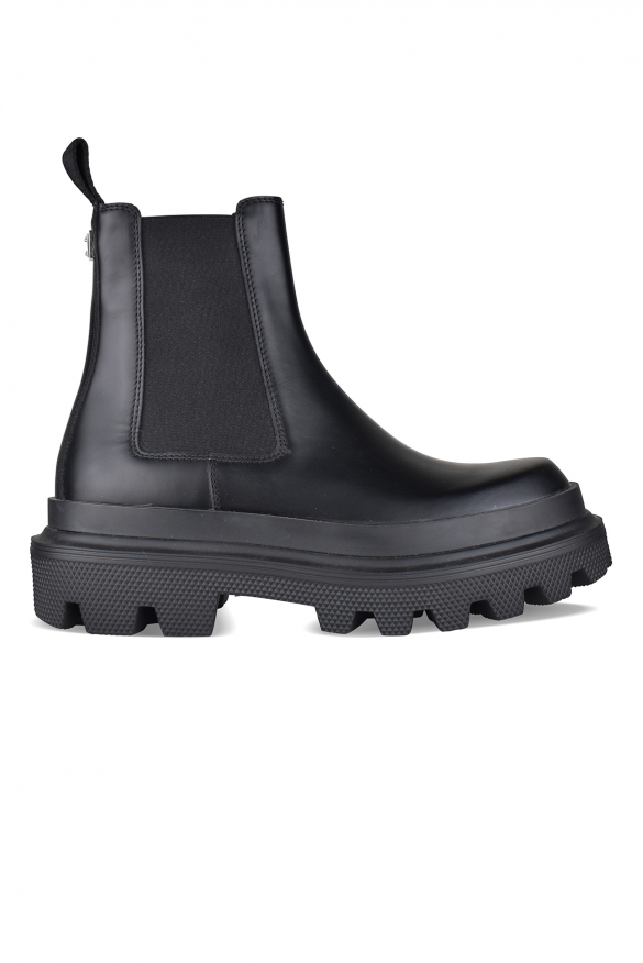 Dolce&Gabbana Chelsea Stiefeletten Schwarz