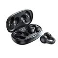 Auricolari true wireless X58 Bluetooth 5.3 con clip per orecchio cuffie TWS con display LED lunga durata della batteria per viaggi e ciclismo