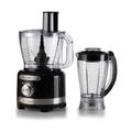 Ariete - Robot da Cucina Gourmet Pro Moderna 1782 Nero 3L con Frullatore 2L 1000W