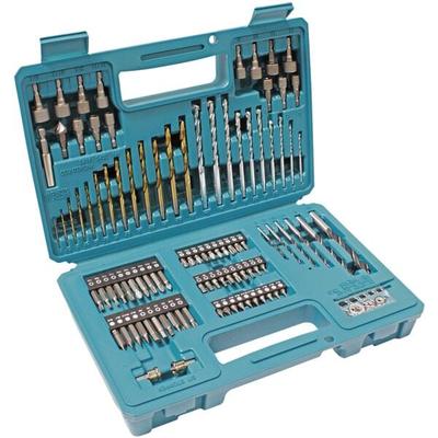 makita Bohrer-Bit-Set im Koffer »B-68432 (102-teilig)« braun