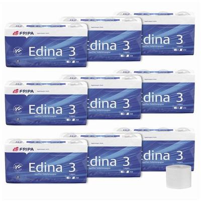 OTTO Office Toilettenpapier Edina 3-lagig, 72 Rollen (9 Pack à 8 Rollen) weiß Image