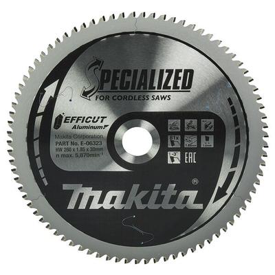 makita Kreissägeblatt »E-06323« 260,0 mm 81 Zähne grau Image