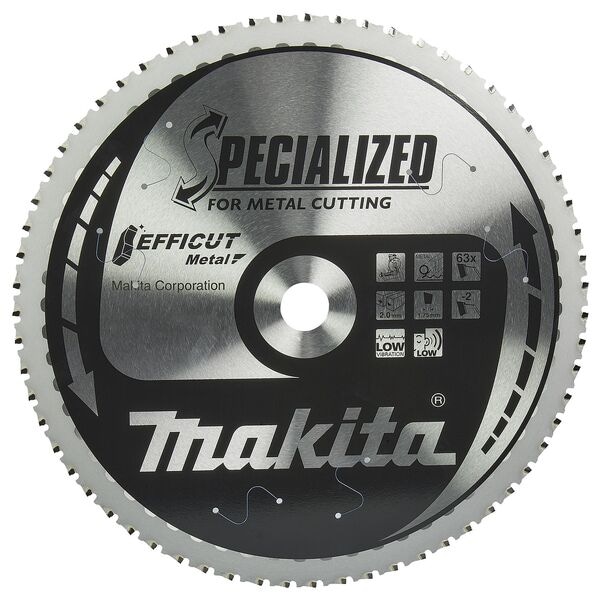 makita Kreissägeblatt »E-12055« 305,0 mm 63 Zähne silber Image