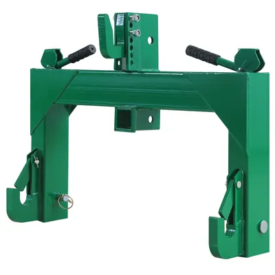 GARVEE 3 Point Quick Hitch Category 1, 3000 LBS Lifting Capacity Tractor Between Lower Arms, Adaptor