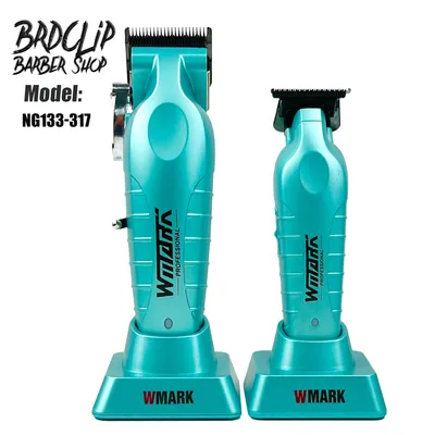 WMARK NG-133 NG-317 Set Hair Detail Trimmer Hair Clipper Electric Hair Cutting DLC Powder Metallurgy