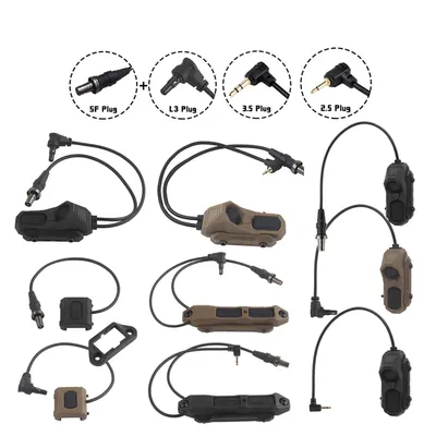 AXON/MOD/TAPS dual control line control PEQ15 tactical box OGL mouse tail switch SF flashlight