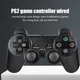 Gamepad cablato per controller Sony PS2 per Mando PS2/PS2 Joystick per Playstation 2 Shock di vibrazione Joypad USB cablato PC Controle