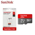 Scheda di memoria microSD SanDisk A1 da 256 GB 128 GB 64 GB 32 GB per scheda Flash TF del telefono con adattatore