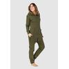 Jumpsuit MONIZ, Baby, Gr. S, EURO-Größen, grün (dunkelgrün), 80% Baumwolle, 20% Polyester, casual, lang, Langarm, Overalls, mit kuscheligem Komfort