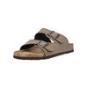 Sandale CRUZ "Shawnee", Herren, Gr. 42, grau (dunkelgrau), Leder, casual, Schuhe, mit ergonomischem Fußbett