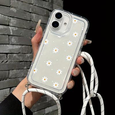 TEMU For Lanyard -shock Phone Phone For Iphone 15/13/11/14/12/8/7/xs/pro// Pm2 2025 New Lanyard Phone Image