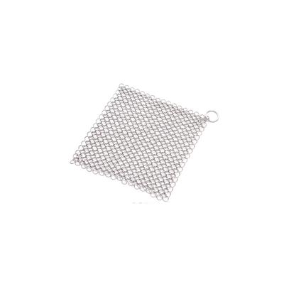 TEMU Flixblany Stainless Steel Wire Rings Cleaning Brushes For Kitchen, Reusable Mesh Cooking Tools Cleaner, Household Washing Mesh Cleaning Tools, Living Room, Bedroom, Bathroom, Toilet Cleanin Image