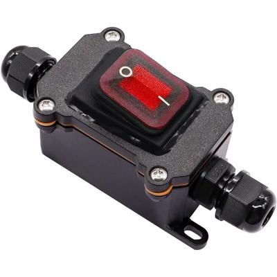 Wasserdichter IP67-Kabelschalter, EIN/AUS-Leitungsschalter, Wippschalter, 220 v ac, wasserdicht, Image