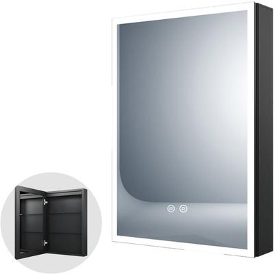 Spiegelschrank Bad mit LED Beleuchtung 50x70cm mit 3 Lichtfarben Dimmbar + Anti-fog + Image