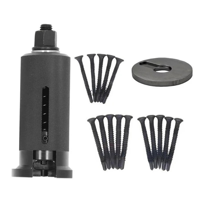 Schloss Zylinder Puller Mit 15 teile/beutel Schrauben Nagel Puller Schloss Werkzeug Edelstahl Power Puller Professionelle Schloss Tür Image