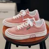 Größe 39–46 Rosa Segeltuchschuhe für Herren, bequeme flache Herren-Vulkanisationsschuhe, niedrig geschnittene Freizeitschuhe, Herren-Espadrilles, Chaussure Homme