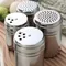 Salz Zucker Flasche Rotierenden Abdeckung Mehrzweck Edelstahl Küche Gadgets Gewürz Pfeffer Shaker Gewürz Glas Gewürz Können