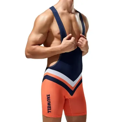 Body Männer Sport Gym Unterhemden Weste Unterwäsche Boxer Wrestling Singuletts Overalls Bodybuilding Image