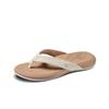 Zehentrenner REEF "CUSHION HARMONY", Gr. 38,5, beige (sand), Synthetik, sportlich, Schuhe