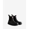Gummistiefel HUNTER "CHELSEA COMMANDO BOOT", Gr. 42, schwarz, Synthetik, sportlich, Schuhe, wasserdicht