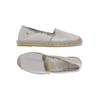 Fred DE LA Bretoniere Damen Halbschuh, Gr. 38, grau, Leder