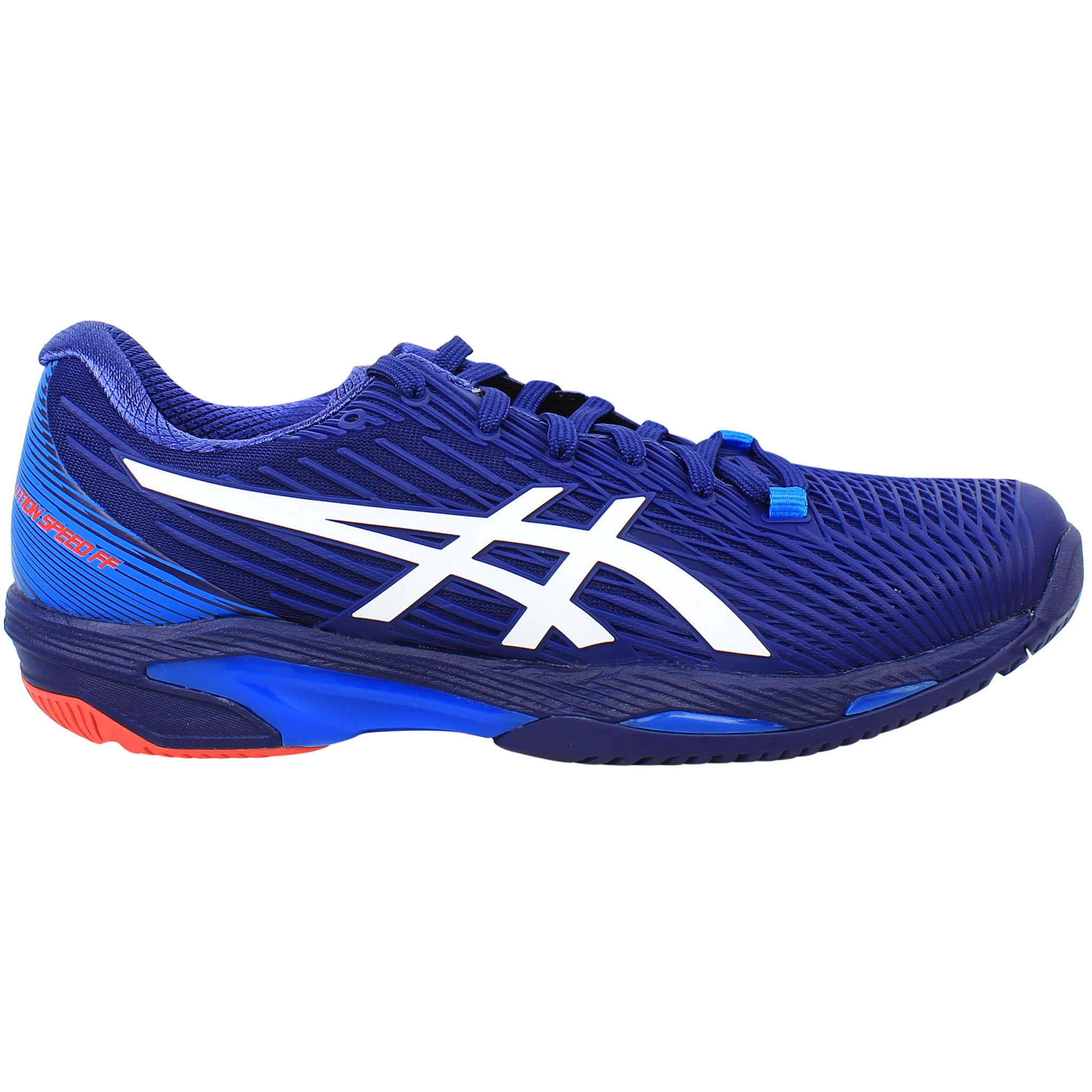 Asics Solution Speed FF 2 Herren Blau Tennis-Schuhe