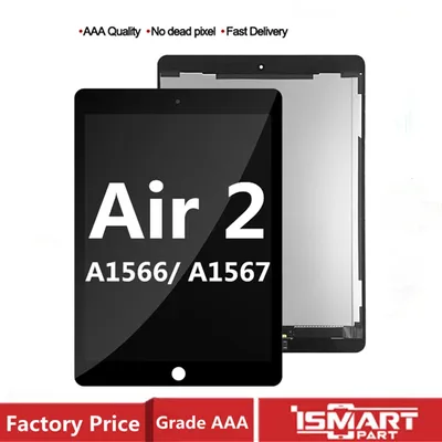 Tested For iPad Air 2 LCD Assembly For iPad 6 A1567 A1566 Lcd Display with Touch Screen Digitizer