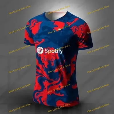 Summer Barcelona Special Edition Football Jersey Men Women's Comfortable Breathable Quick Drying