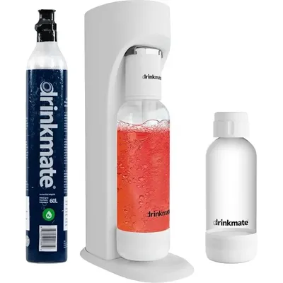 Drinkmate OmniFizz Sparkling Water and Soda Maker, Carbonates Any Drink, Special Bundle - Includes