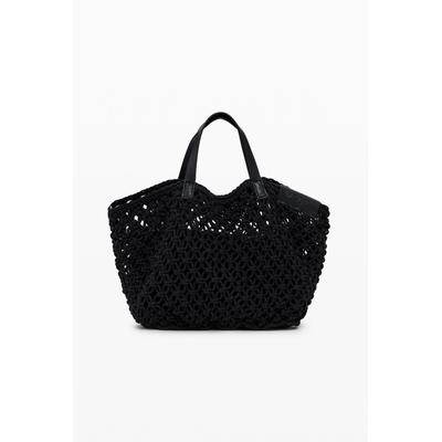 Large crochet shopper bag