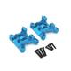 PLOQAZEH RC Car Repair Kit For SCY 16101 16102 16103 16104 16106 16201 For For JJRC Q117 1/16 RC Car Spare Parts Metal Upgraded Rear And Rear Shock Absorbers(Blue)