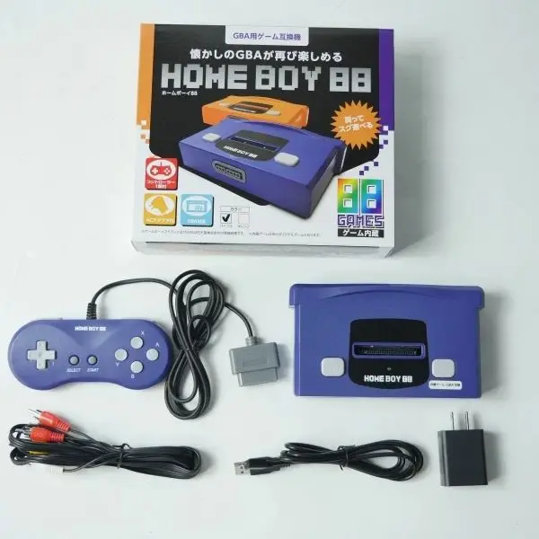 GB Advanced Homeboy TV-Spielekonsole unterstützt GBA-Spielkassette Image