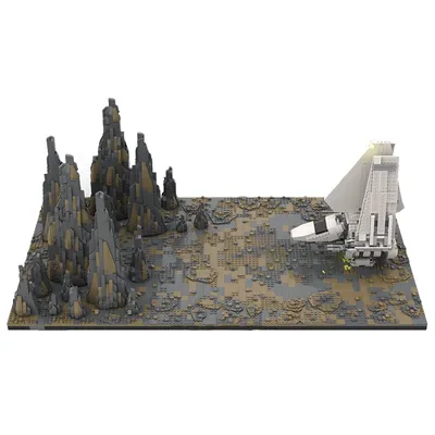 NEUE 6499PCS Berühmte star Film MOC modulare Final Duel szene modell DIY kreative ideen Kinder Image