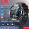 Outdoor Military Robuste Smartwatch Männer GPS Sport Fitness Wasserdichte Uhr Bluetooth Anruf mit LED Lichter Für Xiaomi Smart Uhr