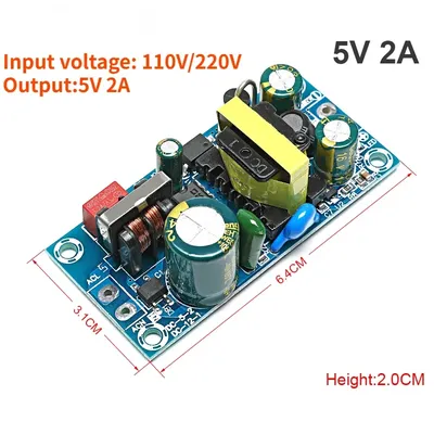 AC 110V/220V bis DC 5V Industrie Power Modul Bare Board 2a, zum Ersetzen/Reparieren AC-DC Strom versorgung verwendet